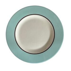 Pagnossin Ironstone Audrey Blue Italy Treviso 8 inch Plate